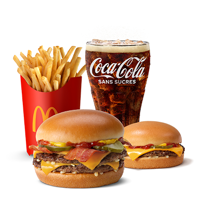 GOLDEN DOUBLE CHEESE BACON