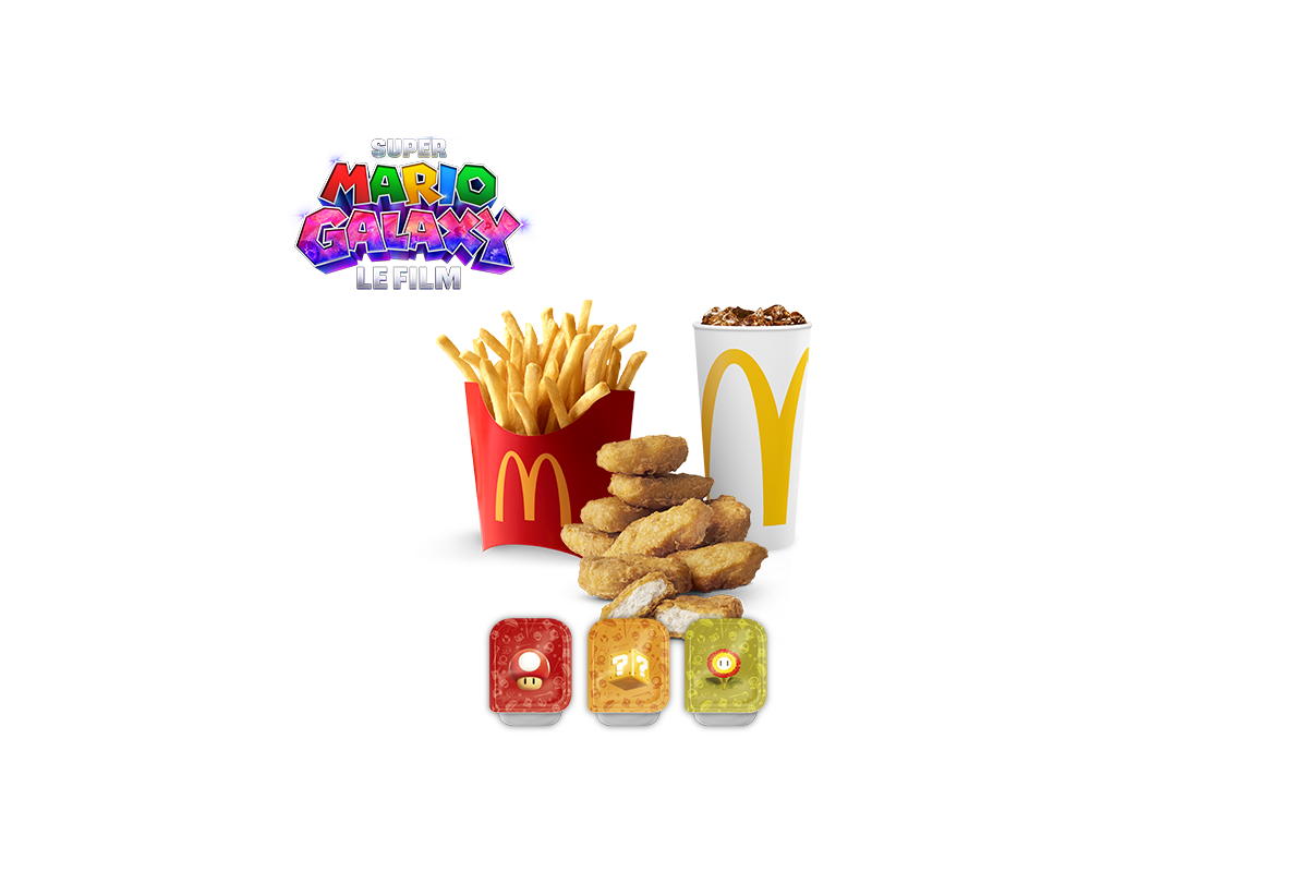 9 CHICKEN McNUGGETS™ SAUCES POWER-UP