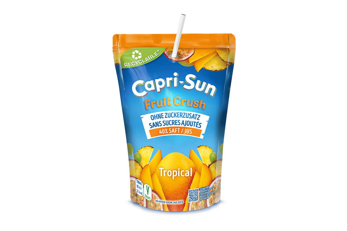 CAPRI-SUN® TROPICAL SANS SUCRES AJOUTÉS