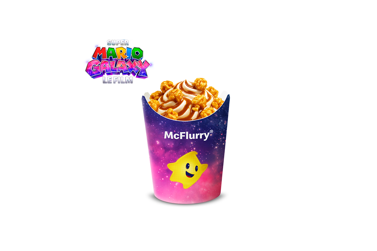 McFLURRY® INFINITY POPCORN CARAMEL