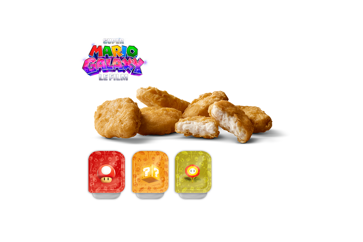 6 CHICKEN McNUGGETS™ SAUCES POWER-UP