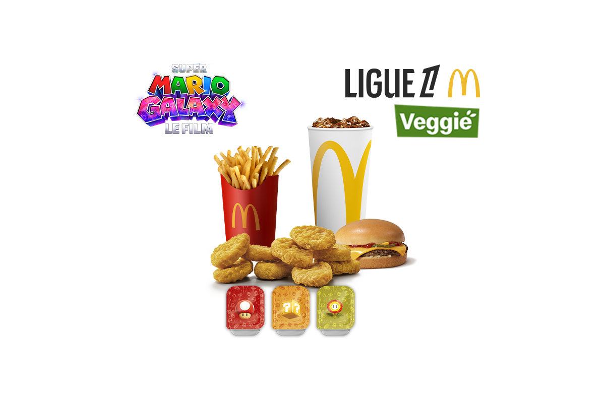 GOLDEN 9 VEGGIE McPLANT® NUGGETS SAUCES POWER-UP
