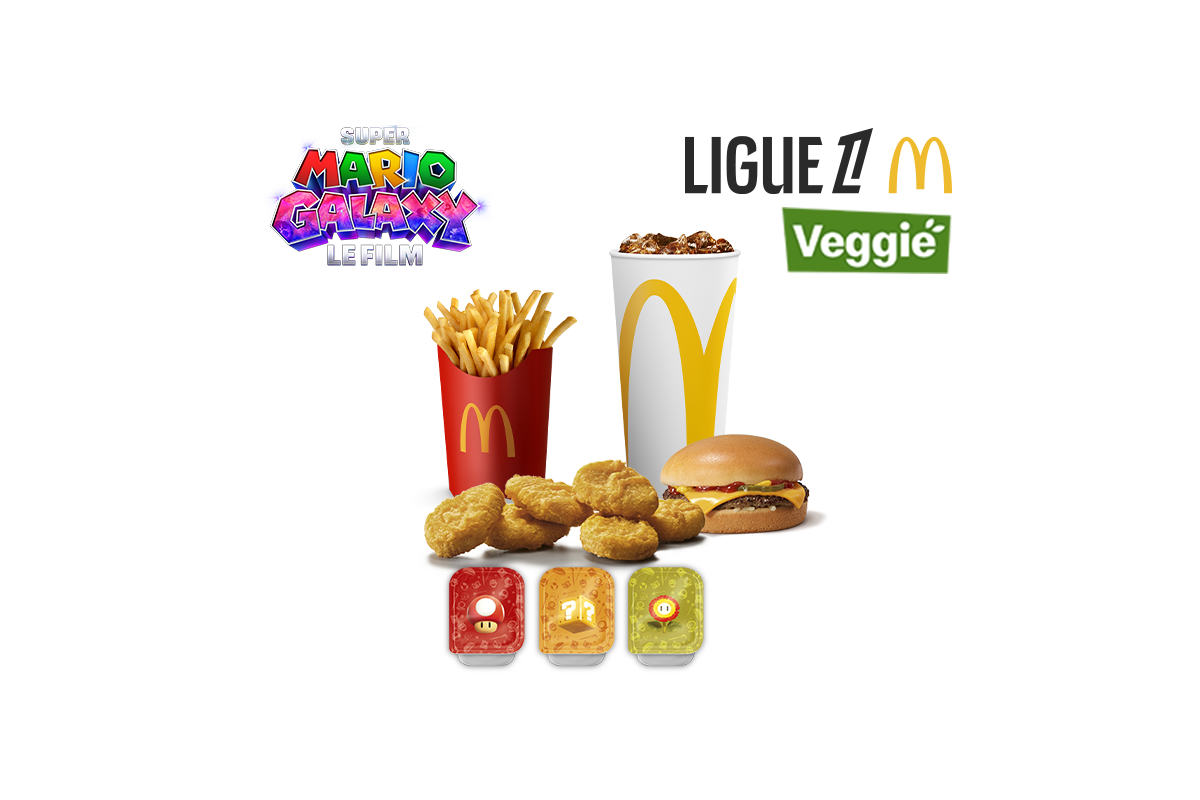 GOLDEN 6 VEGGIE McPLANT® NUGGETS SAUCES POWER-UP
